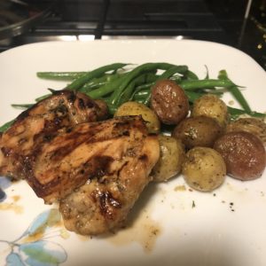 Chicken Thighs & Potatoes