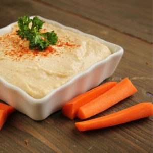 carrots and hummus