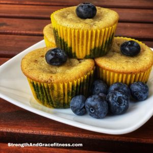 Blueberry-Walnut Muffins