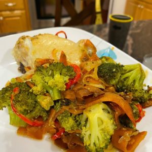 Orange Sheet Pan Chicken